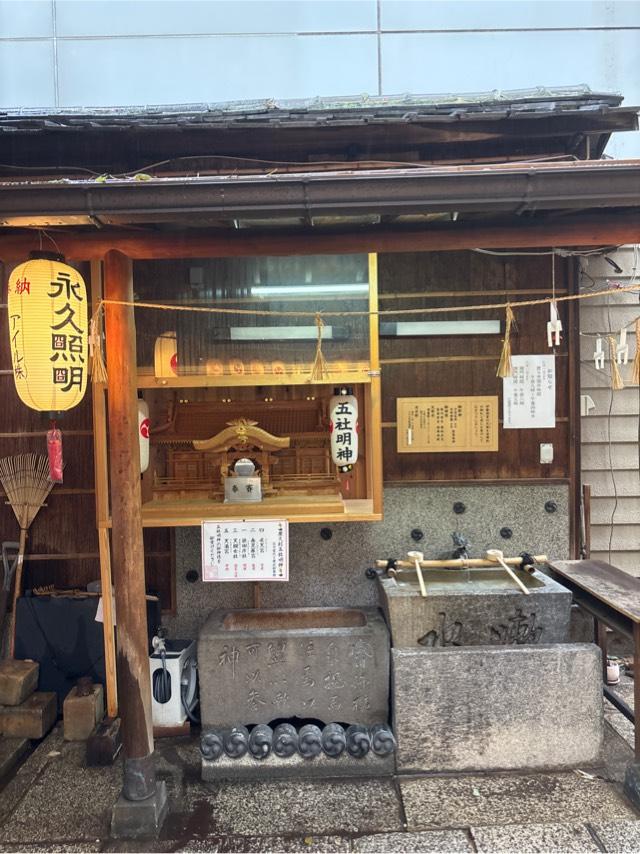 五社明神（少彦名神社　境内）の参拝記録3