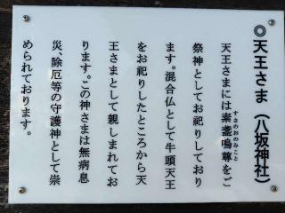 八坂神社（小作田稲荷神社境内）の参拝記録(ロビンさん)