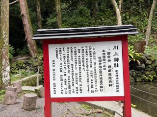 唐船峡 川上神社(京田湧水)の参拝記録(いけさん)