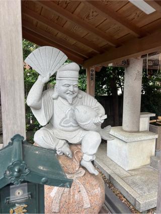 雑司が谷七福神（大鳥神社恵比壽神）の参拝記録(⛩️🐍🐢まめ🐢🐍⛩️さん)