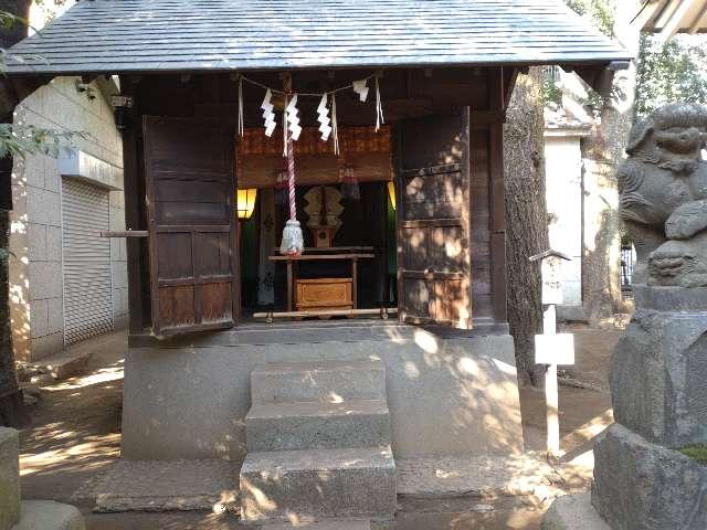 津島神社（神明氷川神社境内社）の写真1