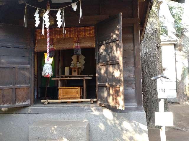 津島神社（神明氷川神社境内社）の参拝記録1