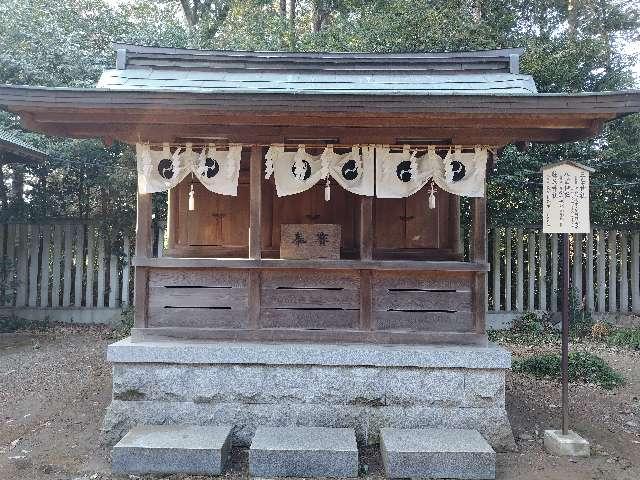 合祀社（須賀神社境内）の参拝記録1