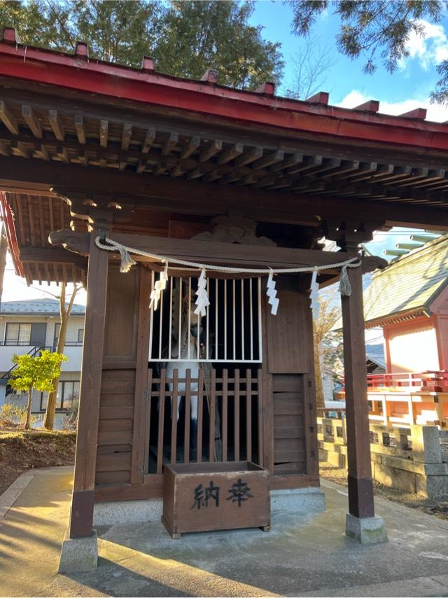 御神馬（北東本宮小室浅間神社　境内）の参拝記録1