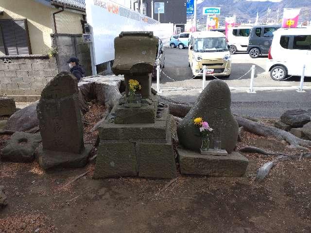 神奈川県伊勢原市板戸592 道祖神・二十三夜塔（八雲神社境内）の写真1