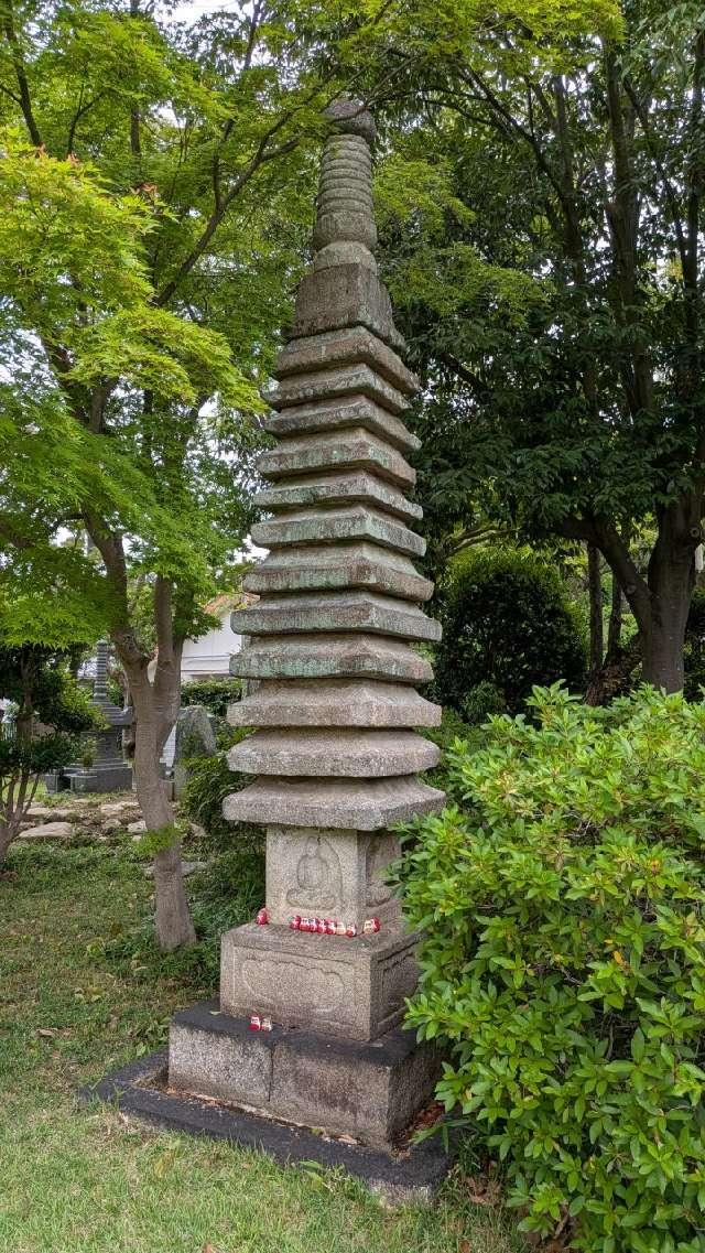十三重塔の参拝記録1