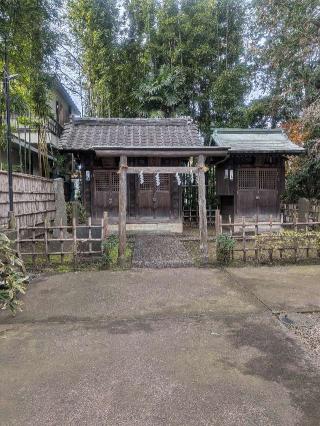 八幡神社・御嶽神社・三島神社・須賀神社・稲荷神社（石神井氷川神社　境内）の参拝記録(はくすみさん)