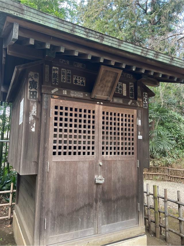 合祀神社（石神井氷川神社　境内）の参拝記録1