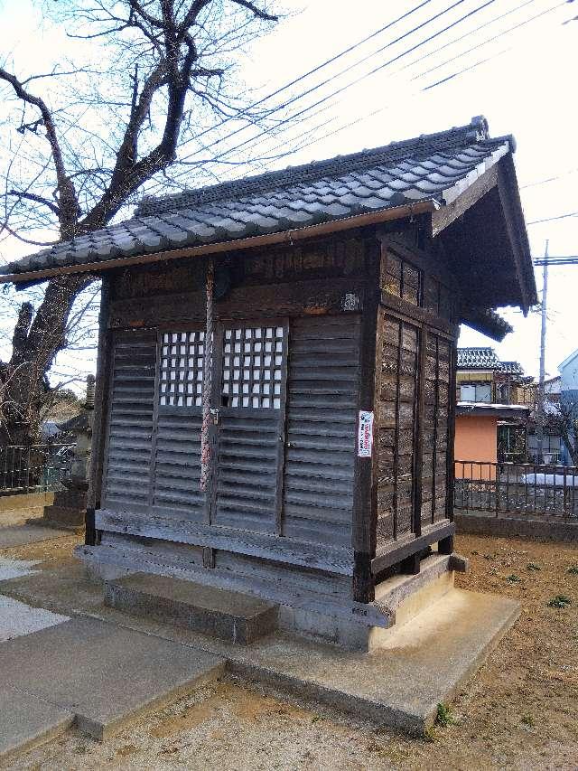 神社（神明神社境内）の参拝記録1