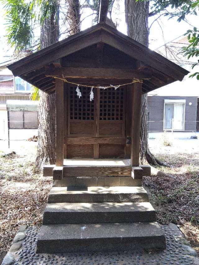 埼玉県さいたま市見沼区蓮沼298 祠（神明神社境内）の写真1