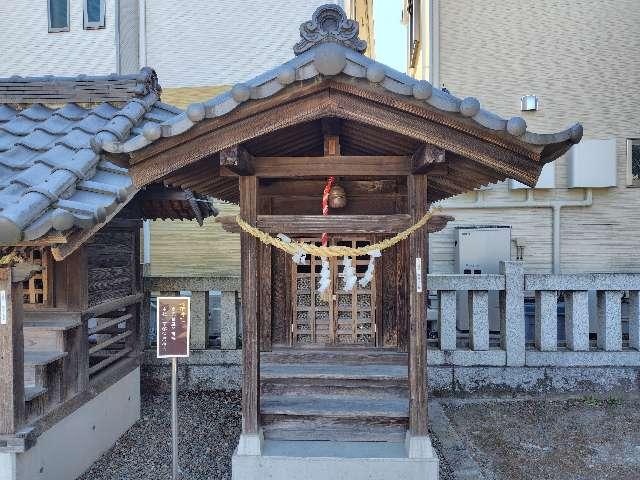 稲荷神社（六木諏訪神社境内）の参拝記録1