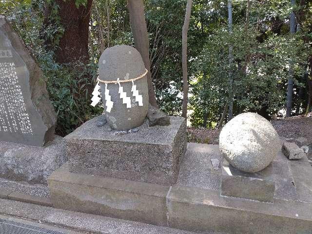 力石（驚神社）の参拝記録1