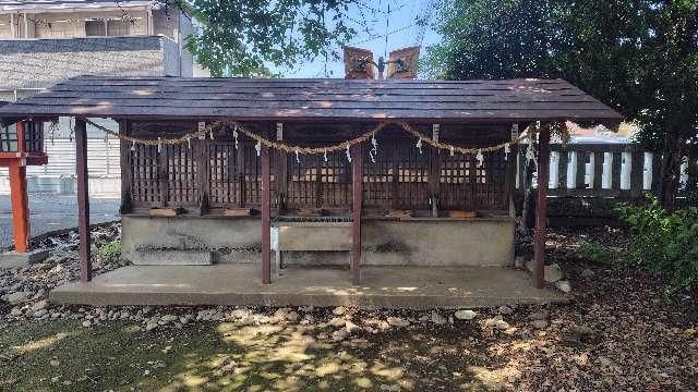 合祀社（熊野神社境内）の参拝記録1