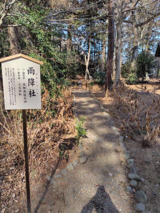 雨降社(結城諏訪神社内)の参拝記録(zx14rさん)