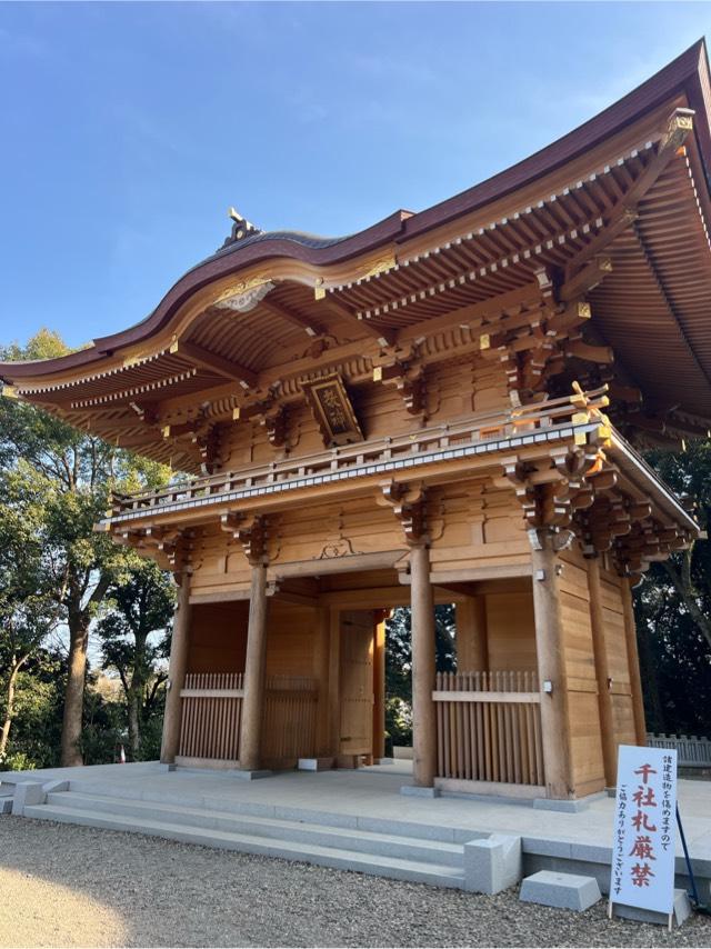 敬神門（大甕神社境内）の写真1