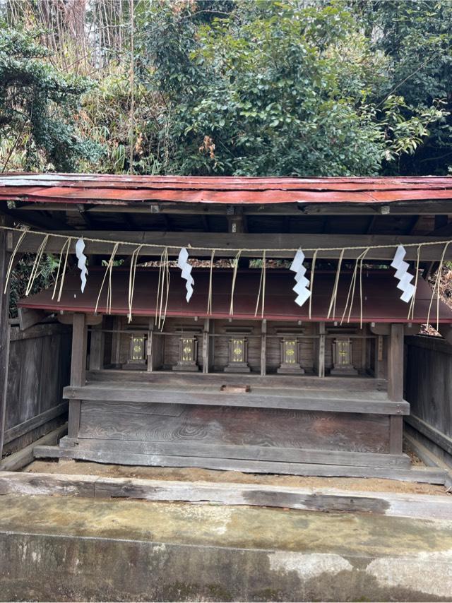 合祀神社（梶原八幡神社　境内）の参拝記録1