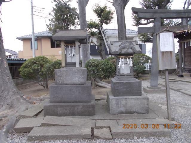 埼玉県三郷市谷中52 天神社（谷中稲荷神社境内）の写真2