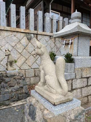 筆立山稲荷神社の参拝記録(こまいぬおさん)