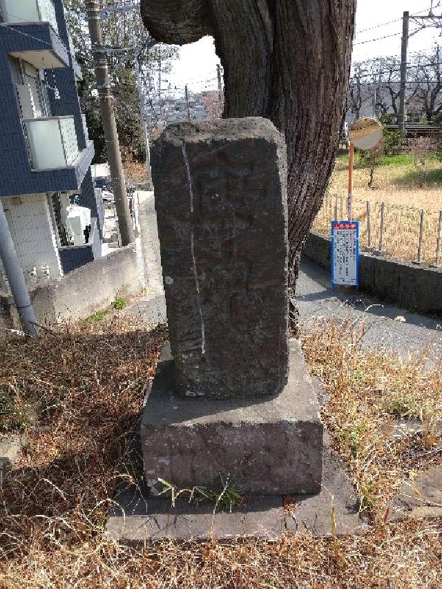 庚申塔（大和市深見台）の写真1