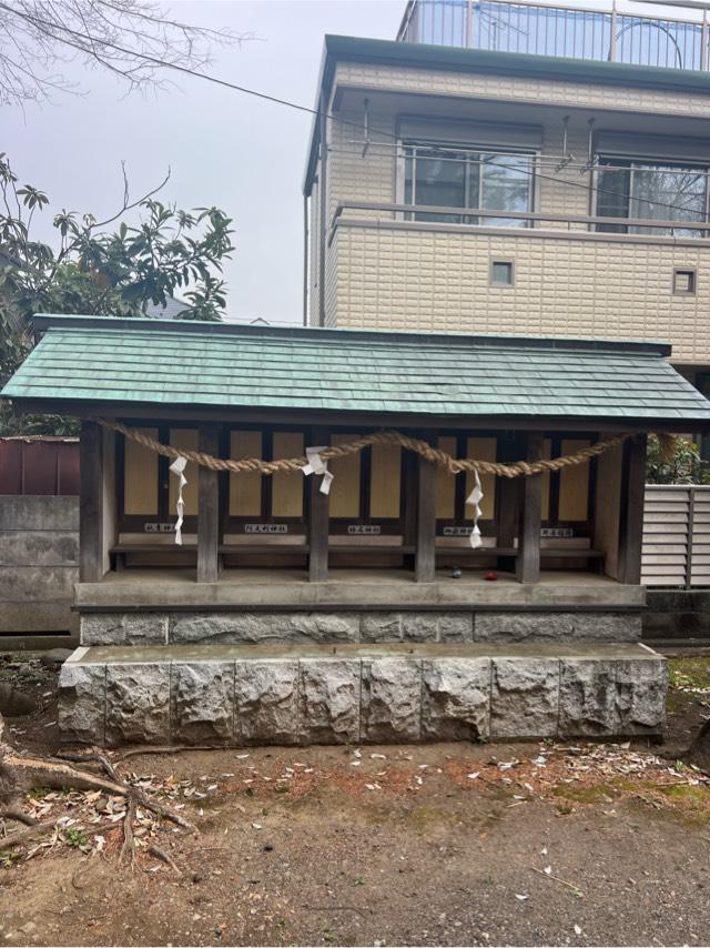 合祀神社　五社（日野宮神社　境内社）の写真1