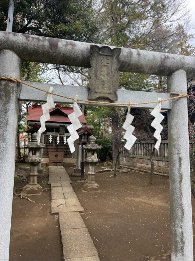 北野天満神社（豊玉氷川神社　境内）の参拝記録1