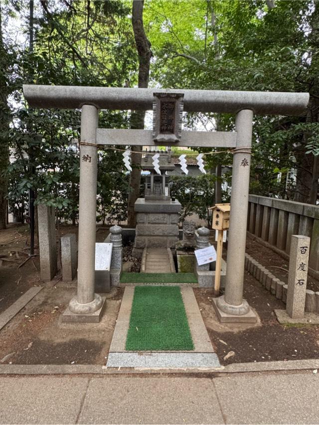 御井神・水波能売神（小平神明宮境内社）の参拝記録1