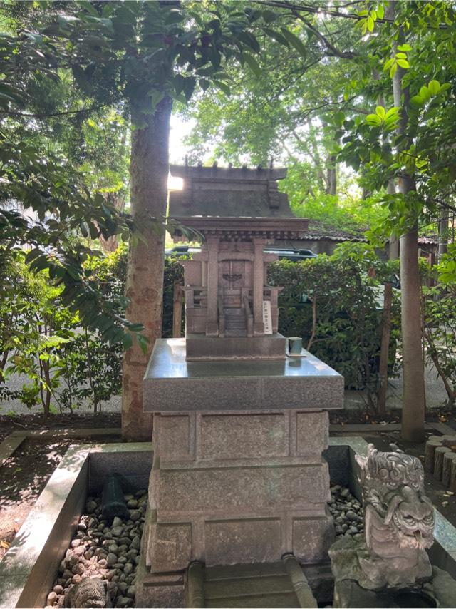 御井神・水波能売神（小平神明宮境内社）の参拝記録1