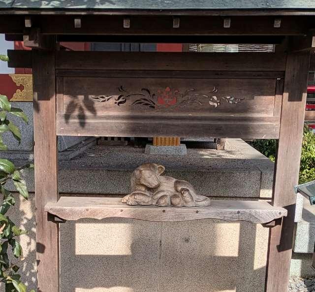 子育て犬（田無神社）の参拝記録6