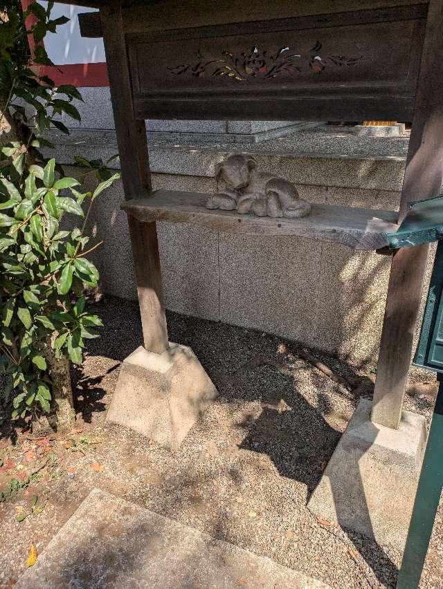 子育て犬（田無神社）の参拝記録2