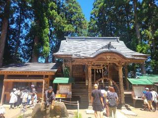中尊寺鎮守 白山神社の参拝記録(まっきーさん)