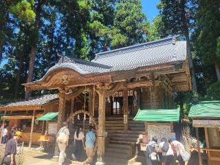 中尊寺鎮守 白山神社の参拝記録(まっきーさん)