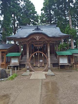 中尊寺鎮守 白山神社の参拝記録(ジョンさん)