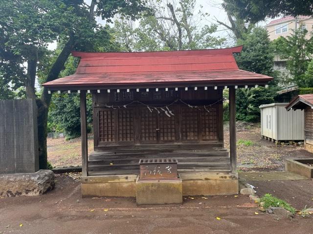 合祀社（日吉神社境内）の参拝記録1