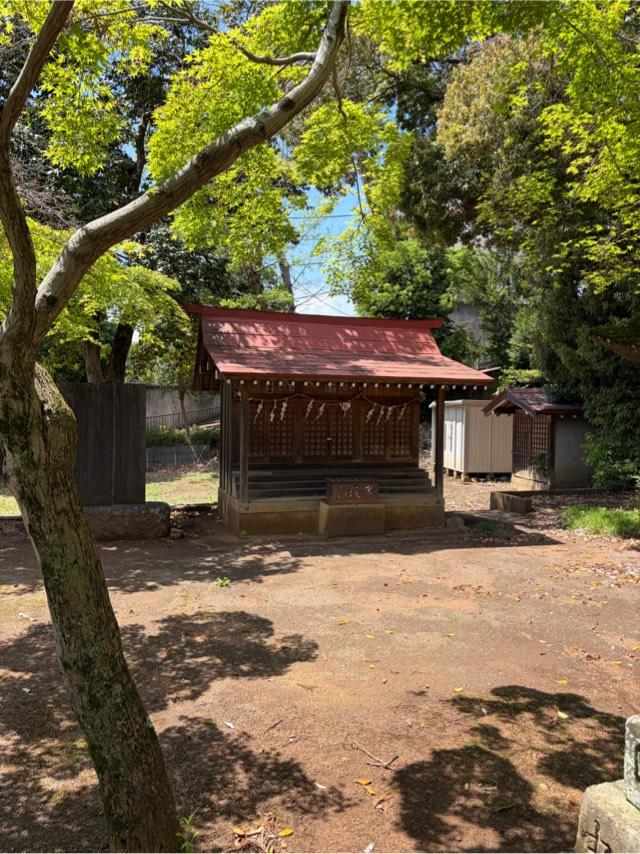 合祀社（日吉神社境内）の参拝記録1