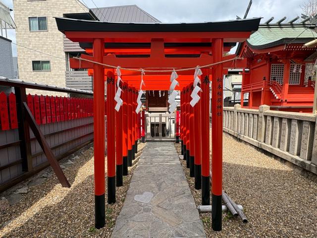 松本稲荷神社の参拝記録1