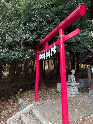 稲荷神社（堀口天満天神社境内）の参拝記録(⛩️🐍🐢まめ🐢🐍⛩️さん)