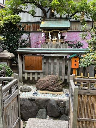 難波（夕日）神明社（露天神社　境内社）の参拝記録(⛩️🐍🐢まめ🐢🐍⛩️さん)