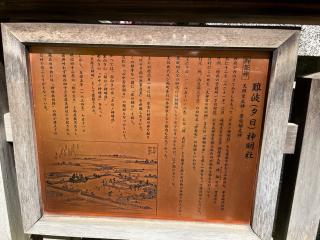 難波神明社（夕日の神明、露天神社境内末社）の参拝記録(ととるしさん)