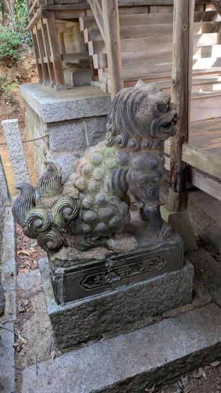 八千鉾神社の参拝記録(こまいぬおさん)