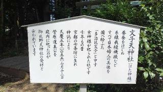 文子天神社の参拝記録(オトギリルさん)