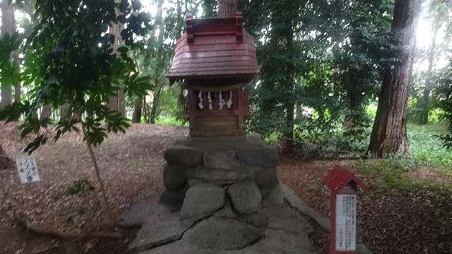 天祖若宮八幡宮境内社（本殿左側）の参拝記録1