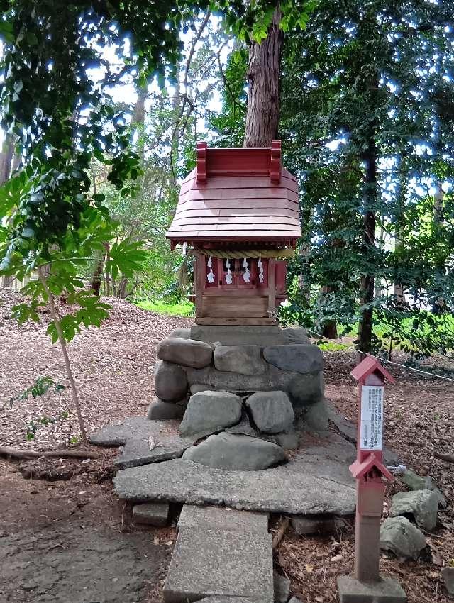 天祖若宮八幡宮境内社（本殿左側）の参拝記録1