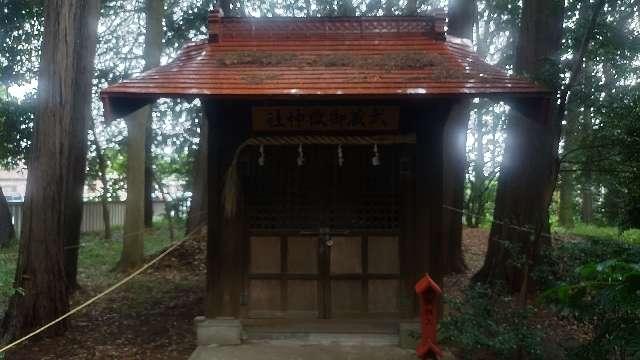 武蔵御嶽神社（天祖若宮八幡宮境内社）の参拝記録1