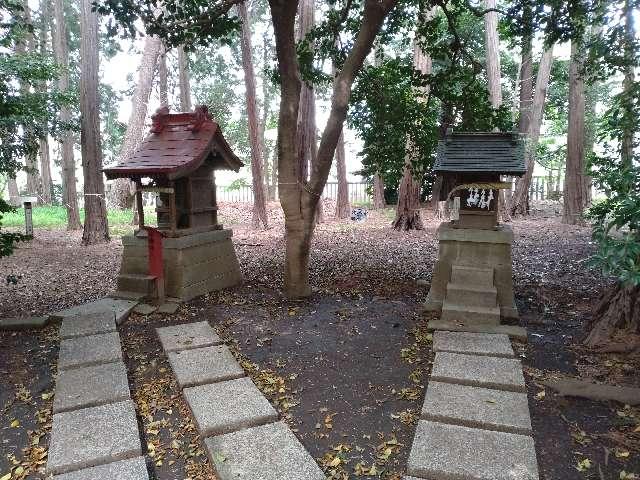 天祖若宮八幡宮境内社（本殿右側・緑の屋根）の参拝記録1