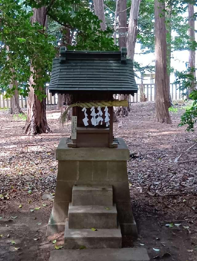 天祖若宮八幡宮境内社（本殿右側・緑の屋根）の参拝記録1