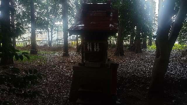 天祖若宮八幡宮境内社（本殿右側・赤の屋根）の参拝記録1