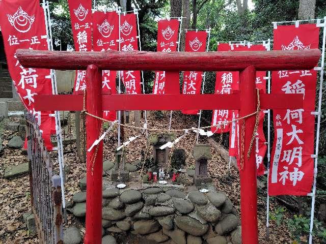 稲荷大明神（浅間神社）の写真1