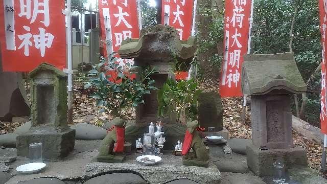 稲荷大明神（浅間神社境内）の参拝記録1
