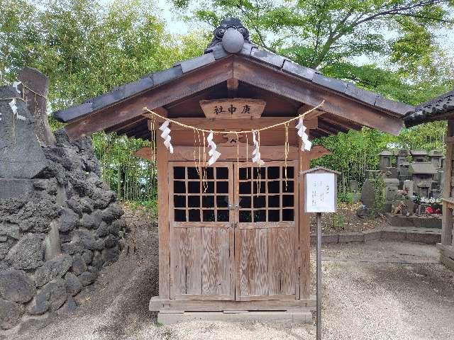 庚申社（松戸神社境内）の参拝記録1