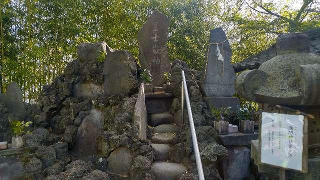 浅間神社（松戸神社境内）の参拝記録1